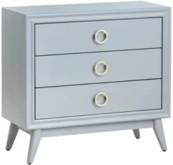 Crestview Collection Oslo Gray Chest