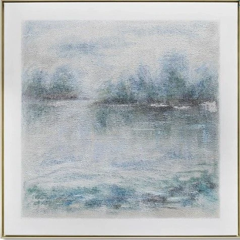 Crestview Collection Henley Blue/Gray/White Wall Art 3 Crestview Collection Henley Blue/Gray/White Wall Art