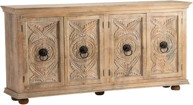 Crestview Collection Nottingham Whitewashed Sideboard 3 Crestview Collection Nottingham Whitewashed Sideboard