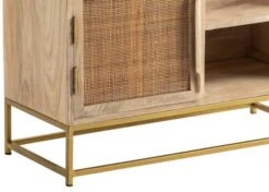 Crestview Collection Biscayne Brown Bookcase -Crestview Shop f00232ae 7786 421c 990e 83e9dbee7494