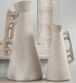 Crestview Collection Caron Cream/Hand Finished Medium Water Bottle -Crestview Shop f10f89e8 7f25 4bb6 85df 0ad247737253