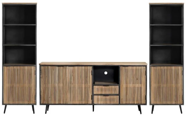 Crestview Collection Donovan Brown Etagere 6 Crestview Collection Donovan Brown Etagere - Image 4