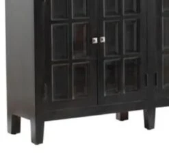 Crestview Collection Bengal Manor Acacia Wood Large Window Pane Sideboard -Crestview Shop f2ea7f04 51ac 4009 ac9f ef987427f53f