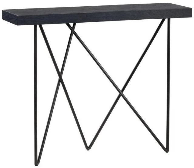 Crestview Collection Felix Black Console Table 3 Crestview Collection Felix Black Console Table
