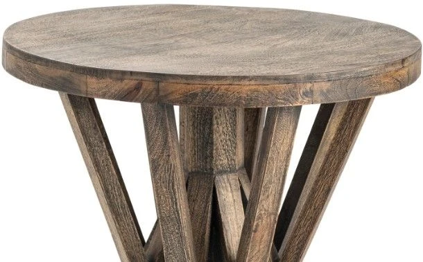 Crestview Collection Hamilton Brown End Table 4 Crestview Collection Hamilton Brown End Table - Image 2