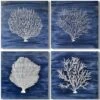 Crestview Collection Four Corals 4-Piece Blue/Off-White Wall Art Set 2 Crestview Collection Four Corals 4-Piece Blue/Off-White Wall Art Set -Crestview Shop f9a947fc 7a45 40fa be31 0fd4126e786a