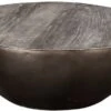 Crestview Collection Bengal Manor Distressed Grey Drum Base Cocktail Table -Crestview Shop fc050eff 7e20 48bc 91b2 3c2acd405e25