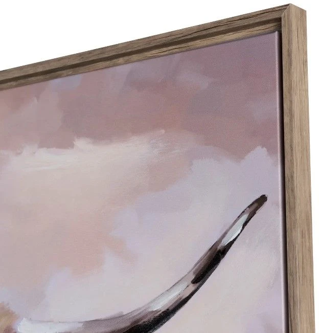 Crestview Collection Texas Longhorns 2-Piece Hand Finished Wall Art Set 4 Crestview Collection Texas Longhorns 2-Piece Hand Finished Wall Art Set - Image 2