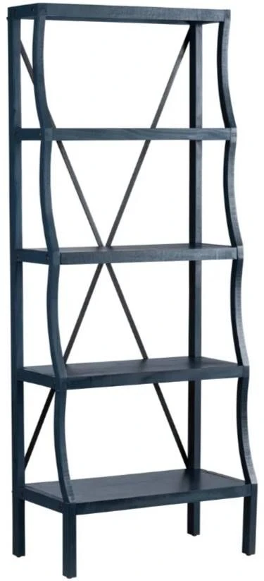 Crestview Collection Eastline Painted Etagere 3 Crestview Collection Eastline Painted Etagere